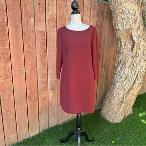 Banana Republic Wine Color Dress Sz 12
